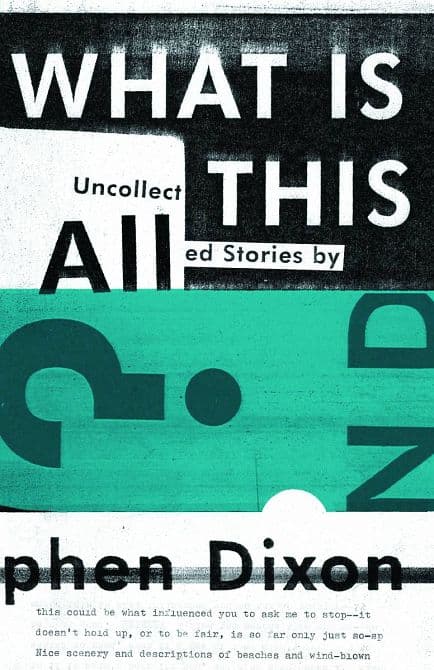 Cover Art for WHAT IS ALL THIS HC