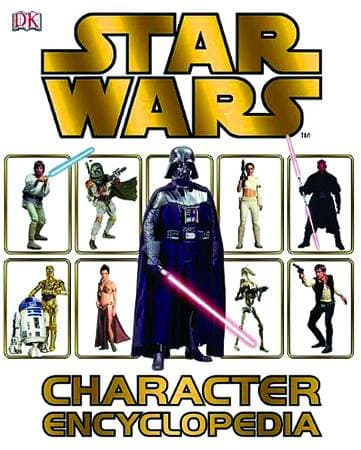 Cover Art for STAR WARS CHARACTER ENCYCLOPEDIA HC