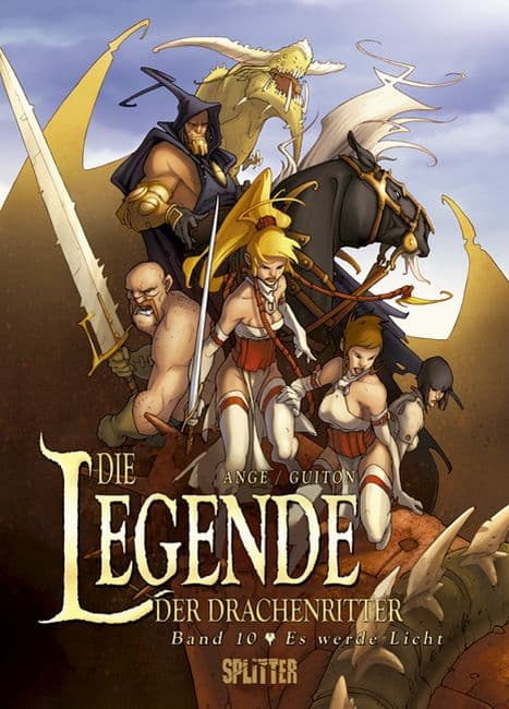 Cover Art for DIE LEGENDE DER DRACHENRITTER