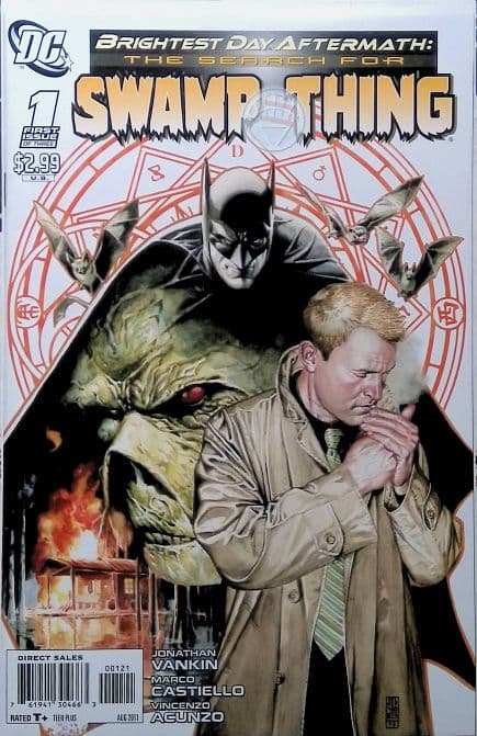 Cover Art for BRIGHTEST DAY AFTERMATH SEARCH FOR SWAMP THING | 1: 10 J. G. Jones