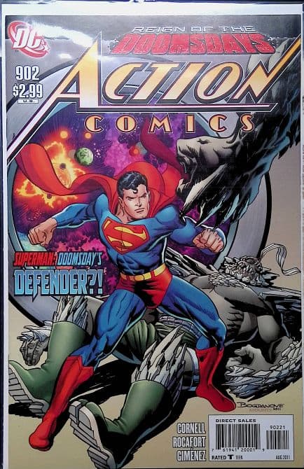 Cover Art for ACTION COMICS ( 1938-2011 )