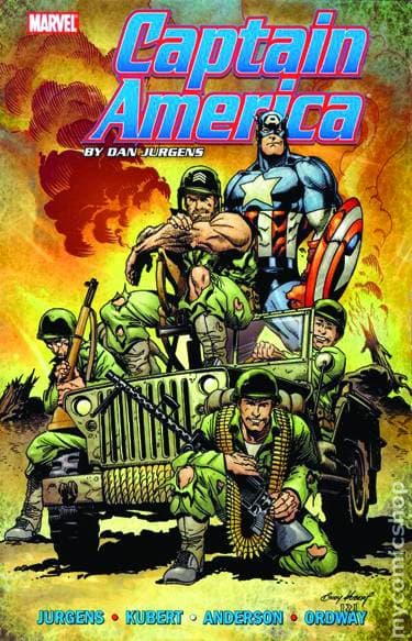 Cover Art for CAPTAIN AMERICA BY DAN JURGENS TP VOL 01