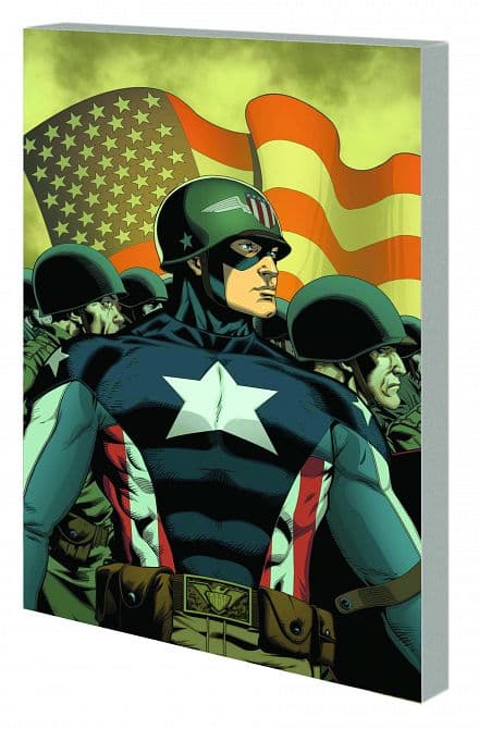 Cover Art for CAPTAIN AMERICA FIGHTING AVENGER GN TP
