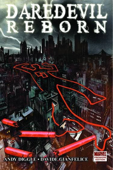 Cover Art for DAREDEVIL REBORN PREM HC