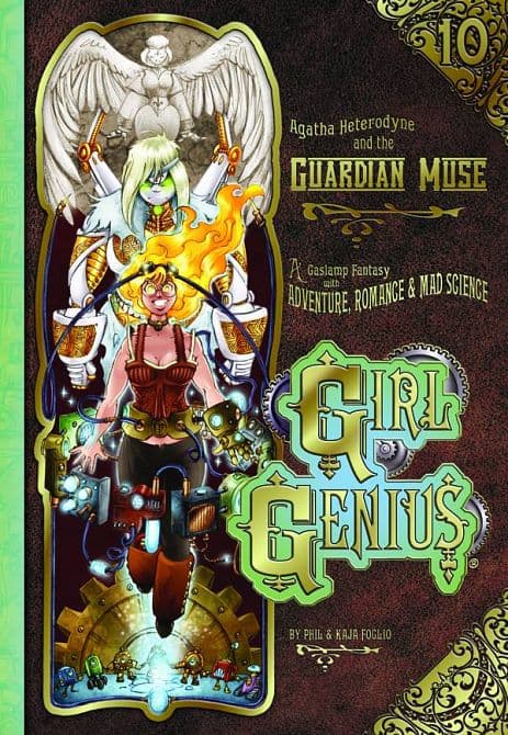 Cover Art for GIRL GENIUS TP VOL 10 AGATHA H & GUARDIAN MUSE