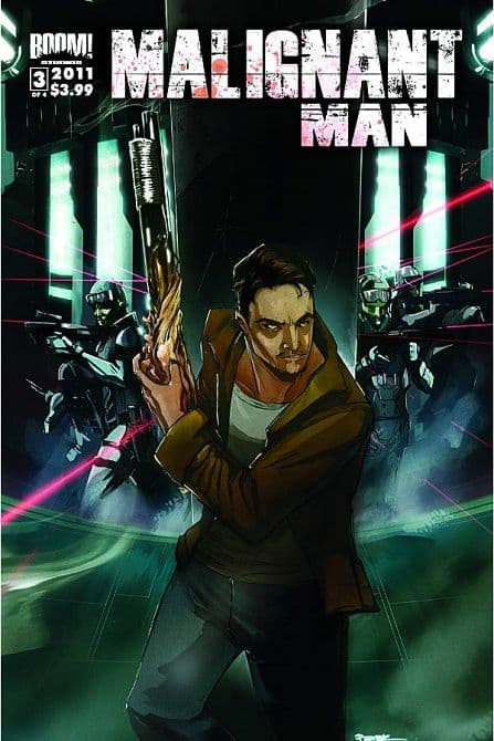 Cover Art for MALIGNANT MAN