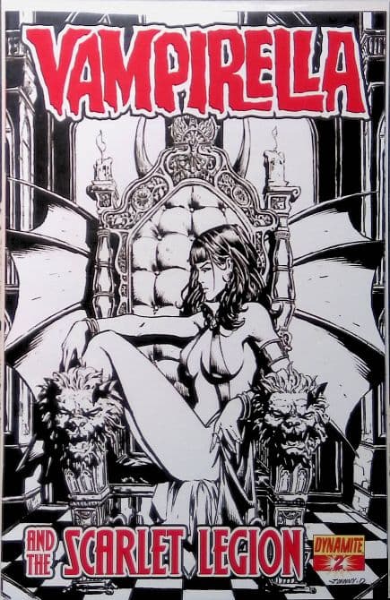 Cover Art for VAMPIRELLA SCARLET LEGION | 1: 25 Johnny Desjardins