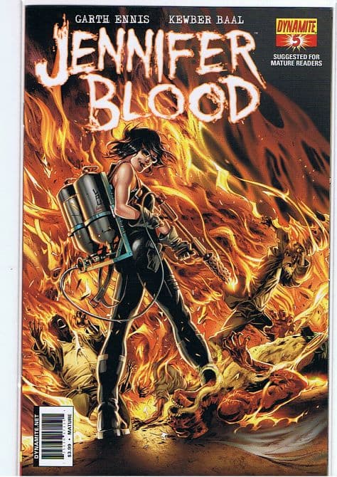 Cover Art for JENNIFER BLOOD ( 2011-2013 )