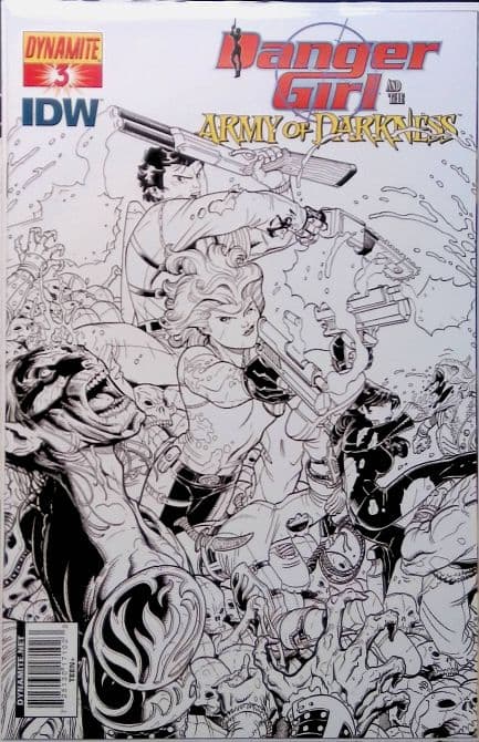 DANGER GIRL ARMY OF DARKNESS | 1: 10 Nick Bradshaw
