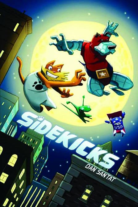 Cover Art for SIDEKICKS GN
