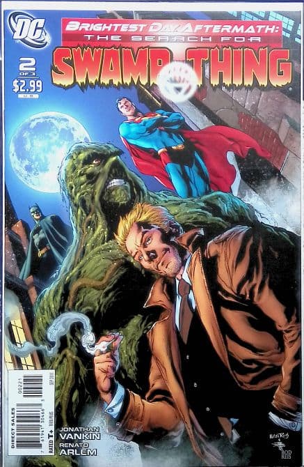 Cover Art for BRIGHTEST DAY AFTERMATH SEARCH FOR SWAMP THING | 1: 10 Ivan Reis & Joe Prado