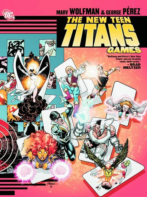 Cover Art for NEW TEEN TITANS GAMES HC