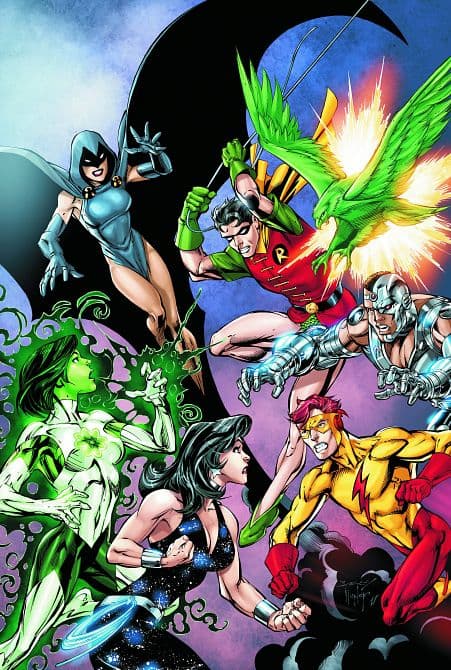 Cover Art for JUSTICE LEAGUE OF AMERICA OMEGA HC