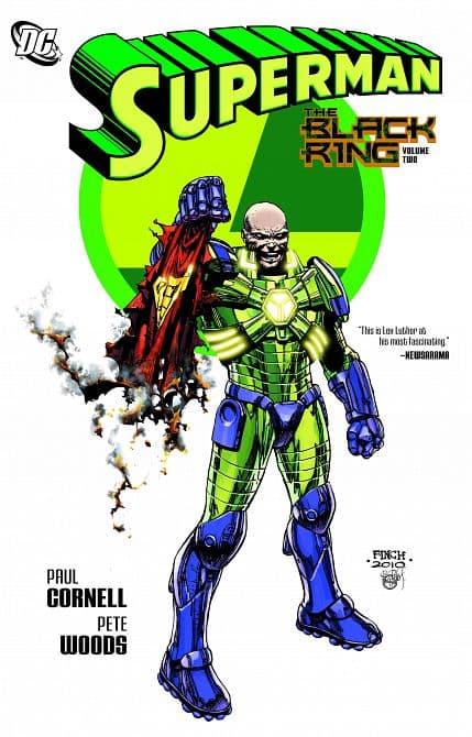 Cover Art for SUPERMAN THE BLACK RING HC VOL 02