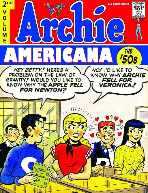 Cover Art for ARCHIE AMERICANA HC VOL 02 THE 50S