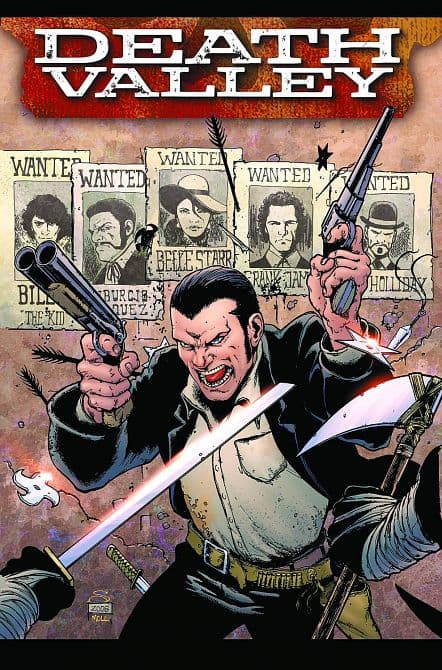 Cover Art for DEATH VALLEY GN