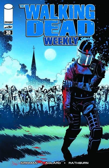 Cover Art for WALKING DEAD WEEKLY