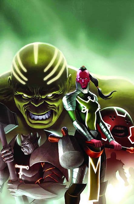 Cover Art for FEAR ITSELF WORTHY