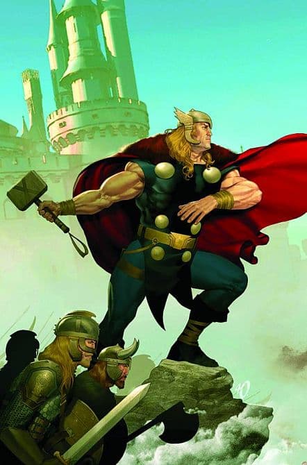 Cover Art for THOR HEAVEN AND EARTH