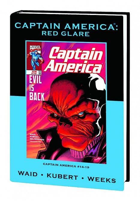 Cover Art for CAPTAIN AMERICA RED GLARE PREM HC DM VAR ED 76