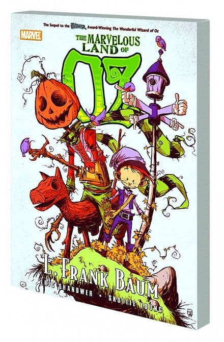 Cover Art for OZ MARVELOUS LAND OF OZ GN TP