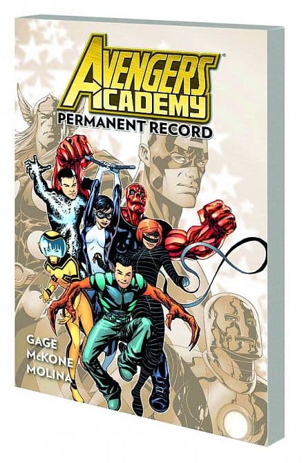 Cover Art for AVENGERS ACADEMY TP VOL 01 PERMANENT RECORD