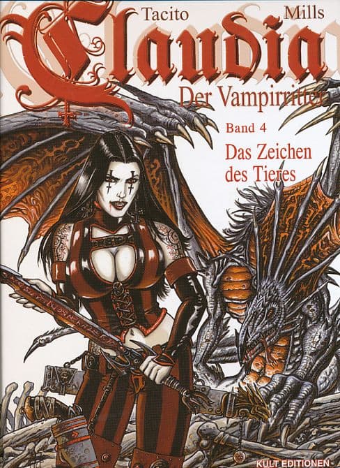 Cover Art for CLAUDIA DER VAMPIRRITTER