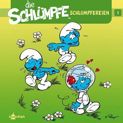 Cover Art for DIE SCHLÜMPFE-SCHLUMPFEREIEN-KURZGESCHICHTEN UND CARTOON-STRIPS