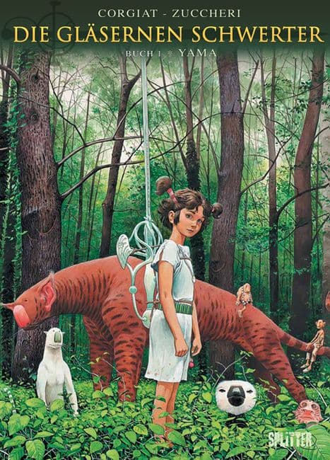 Cover Art for DIE GLÄSERNEN SCHWERTER
