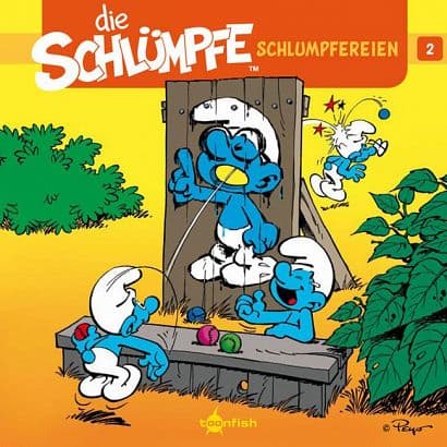 Cover Art for DIE SCHLÜMPFE-SCHLUMPFEREIEN-KURZGESCHICHTEN UND CARTOON-STRIPS