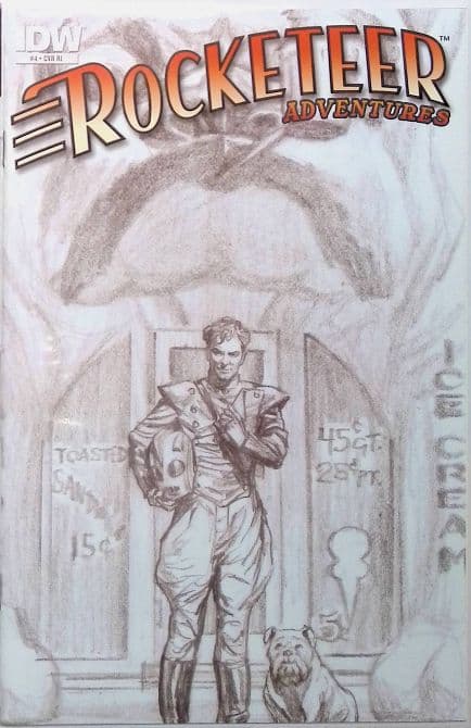 Cover Art for ROCKETEER ADVENTURES | 1: 10 Alex Ross