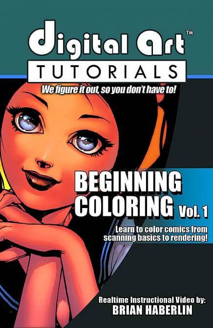 Cover Art for DIGITAL ART TUTORIALS BEGINNING DIGITAL COLORING CDROM VOL 0