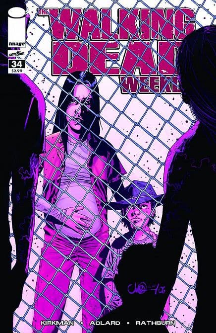 Cover Art for WALKING DEAD WEEKLY