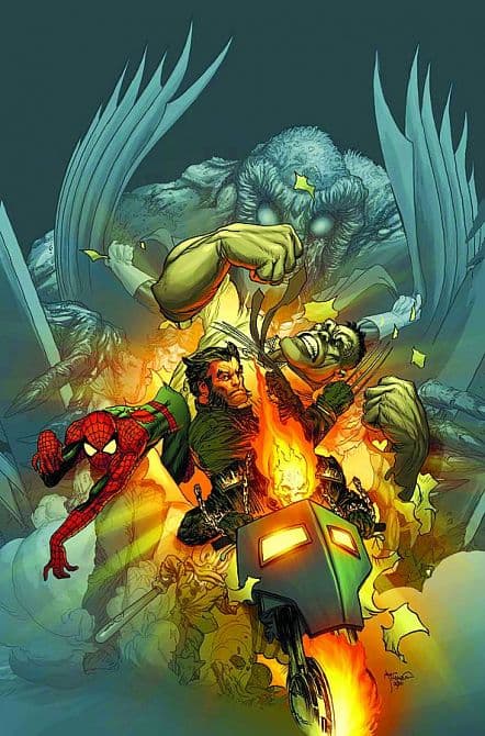 Cover Art for FEAR ITSELF FEARSOME FOUR