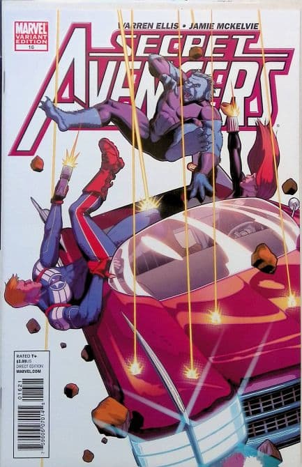Cover Art for SECRET AVENGERS ( 2010-2013 ) | 1: 15 Jamie McKelvie