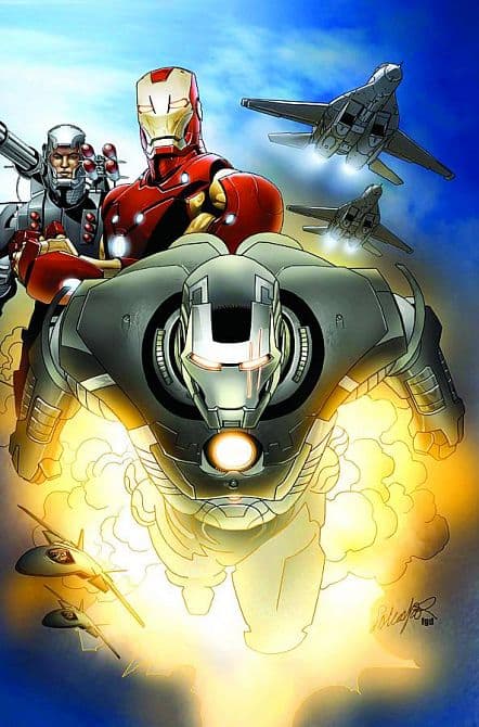 Cover Art for IRON MAN 2. 0