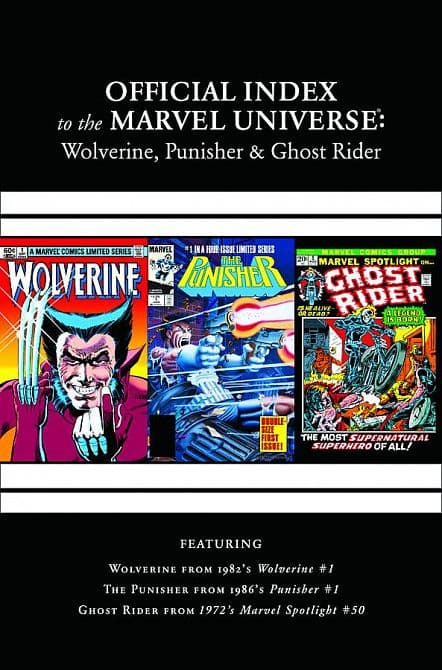 Cover Art for WOLVERINE PUNISHER GHOST RIDER OFF INDEX MU