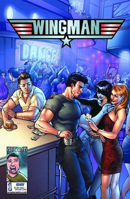 Cover Art for THE WINGMAN GN