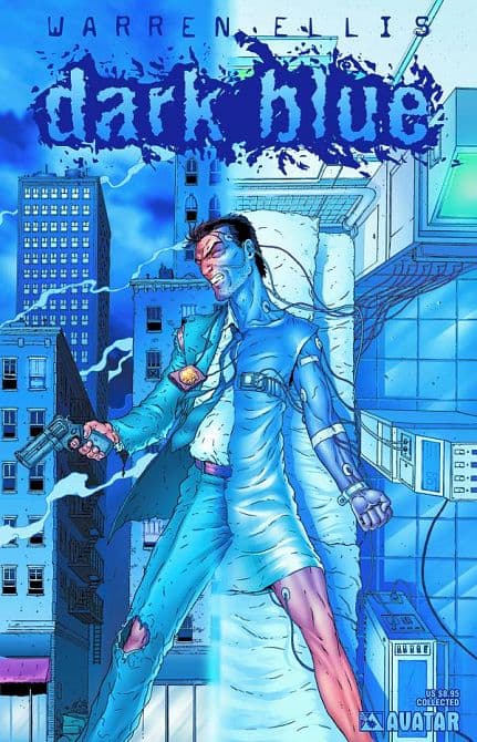 Cover Art for WARREN ELLIS DARK BLUE GN
