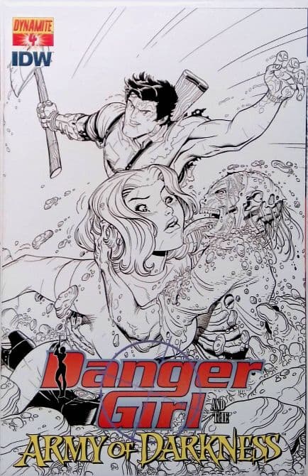 DANGER GIRL ARMY OF DARKNESS | 1: 10 Bradshaw