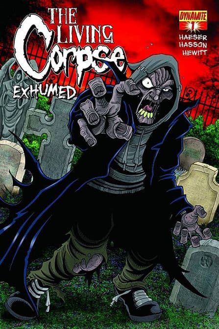 Cover Art for LIVING CORPSE EXHUMED