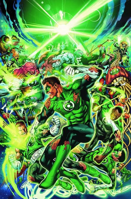 Cover Art for GREEN LANTERN WAR OF THE GREEN LANTERNS HC