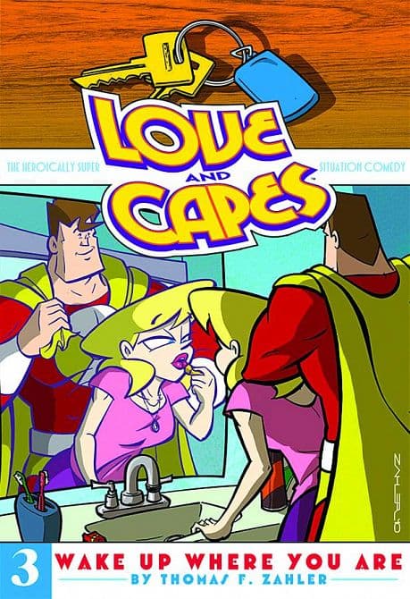 Cover Art for LOVE AND CAPES TP VOL 03 WAKE UP WHERE YOU ARE