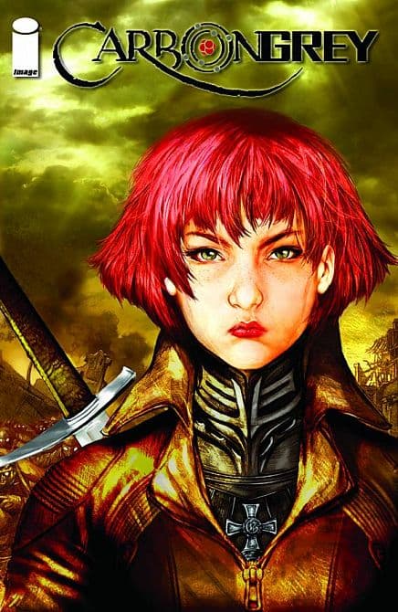 Cover Art for CARBON GREY VOL 01 SISTERS AT WAR TP