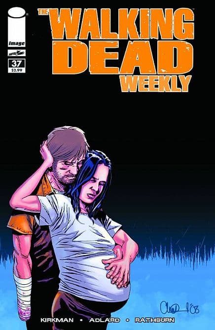Cover Art for WALKING DEAD WEEKLY