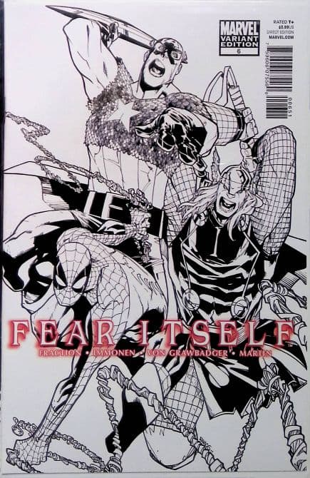 Cover Art for FEAR ITSELF | 1: 52 Humberto Ramos