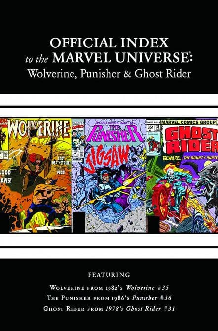 Cover von WOLVERINE PUNISHER GHOST RIDER OFF INDEX MU #2