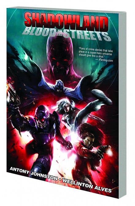 Cover Art for SHADOWLAND BLOOD ON STREETS TP