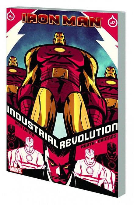 Cover Art for IRON MAN INDUSTRIAL REVOLUTION TP