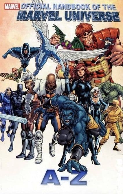 Cover Art for OFFICIAL HANDBOOK OF MARVEL UNIVERSE A TO Z TP VOL 01